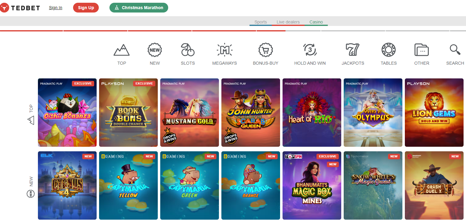 TedBet Casino
